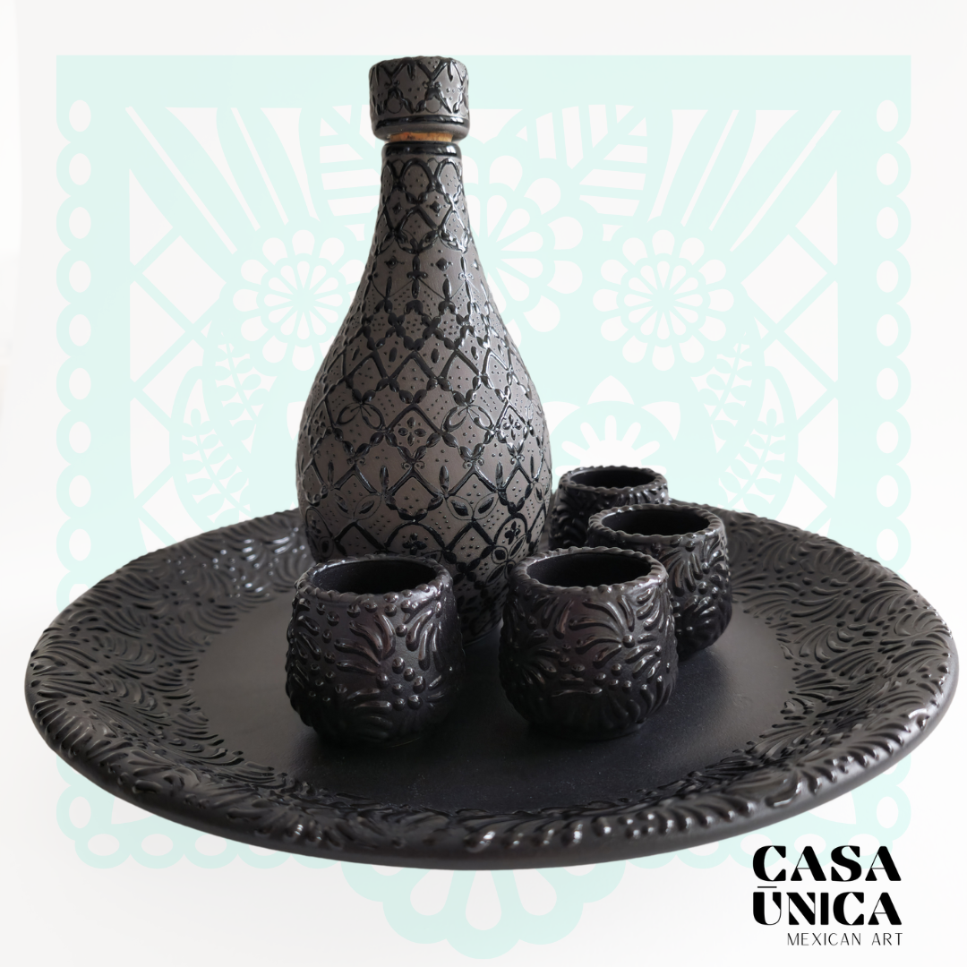 Obsidian Black | Rain Tequila Set