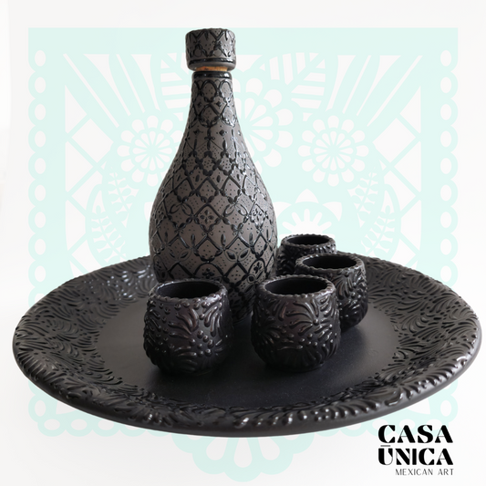 Obsidian Black | Rain Tequila Set