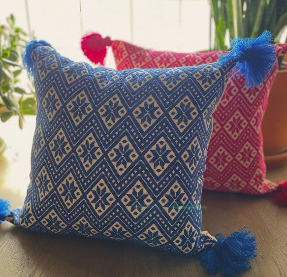 Otomi Pillowcases | Pink Birds