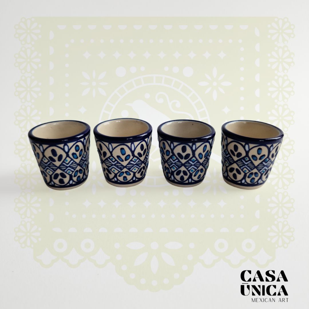 Talavera Blue | Sun Tequila Set