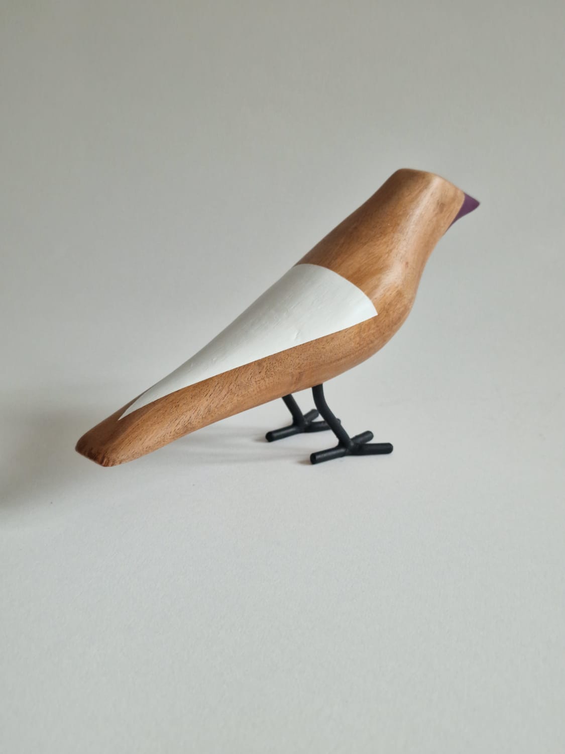 Wooden Bird | White
