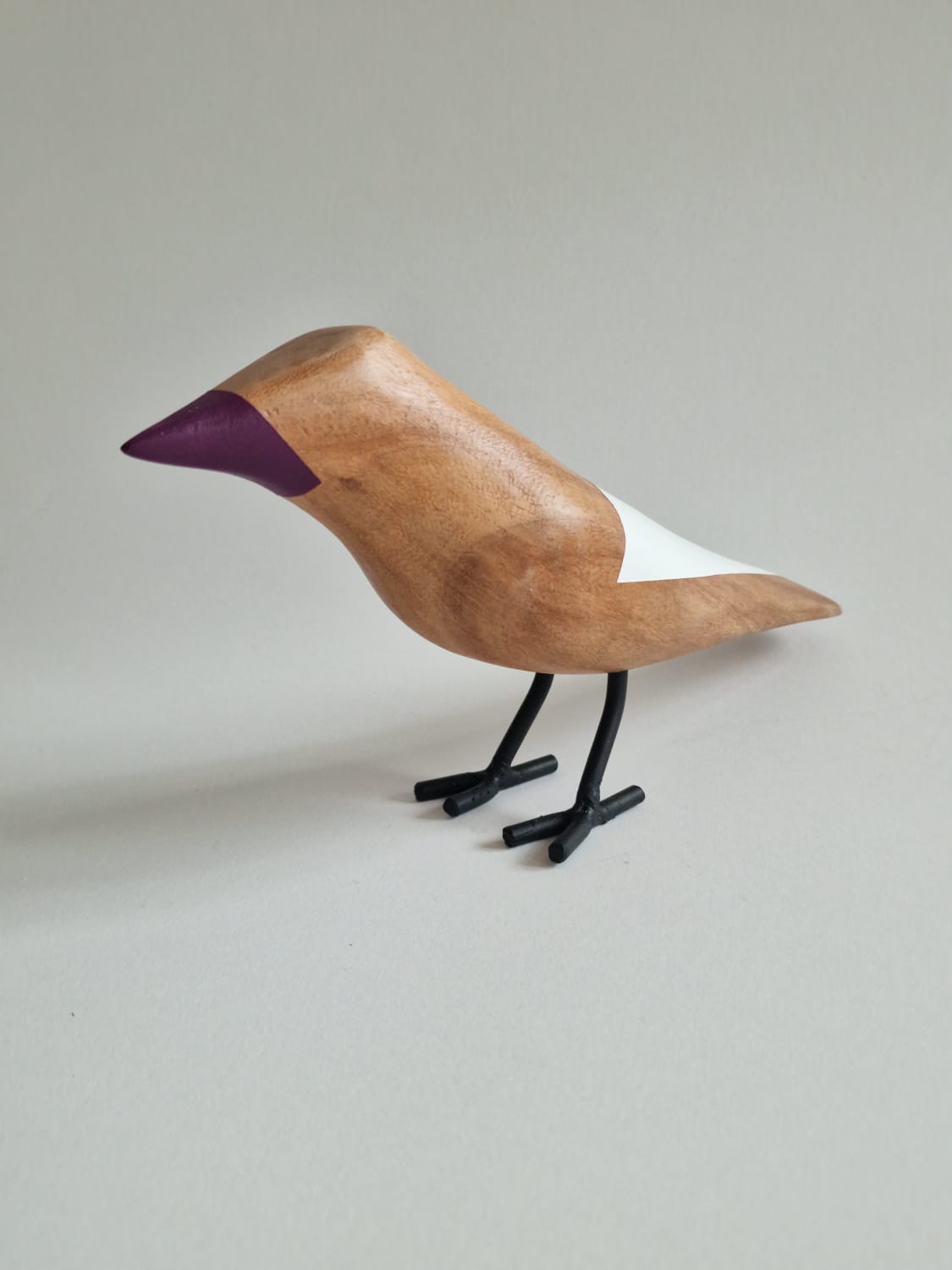 Wooden Bird | White