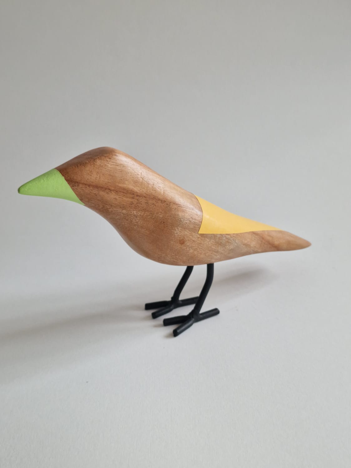 Wooden Bird | Yellow