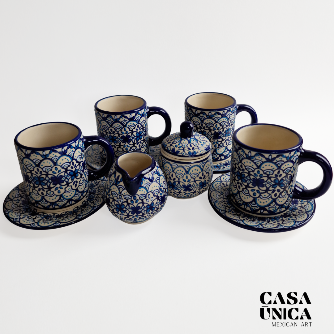 Talavera Blue | Coffee Set