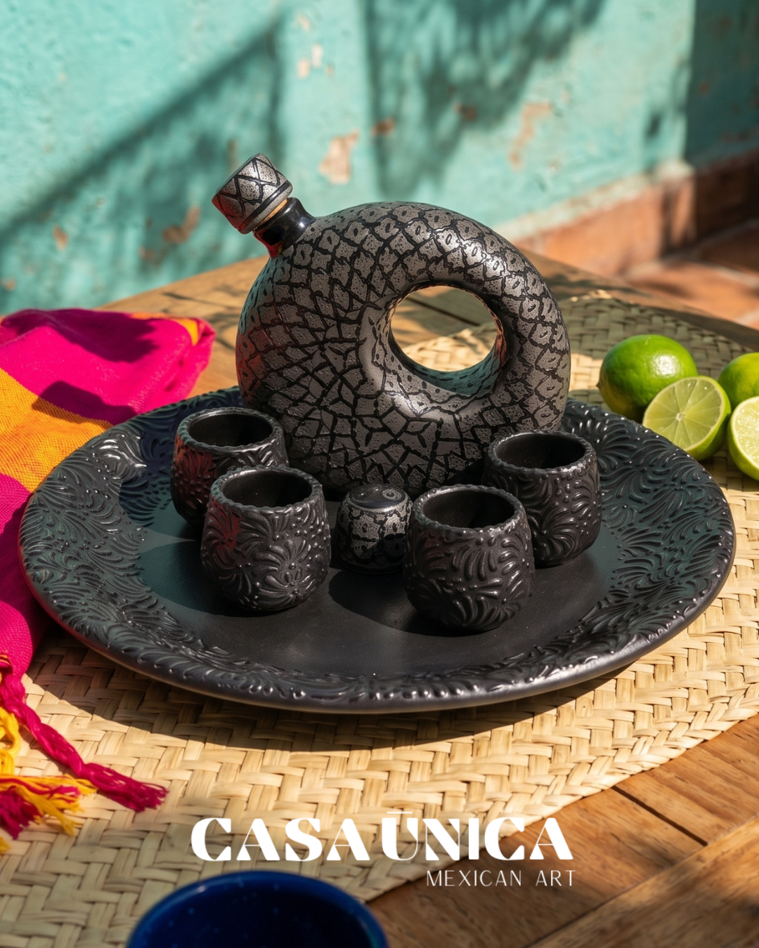Obsidian Black | Moon Tequila Set