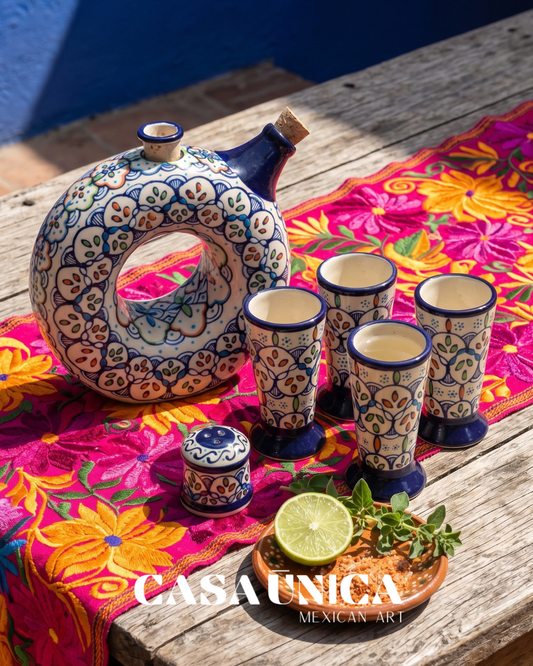 White, Orange & Blue | Sun Tequila Set