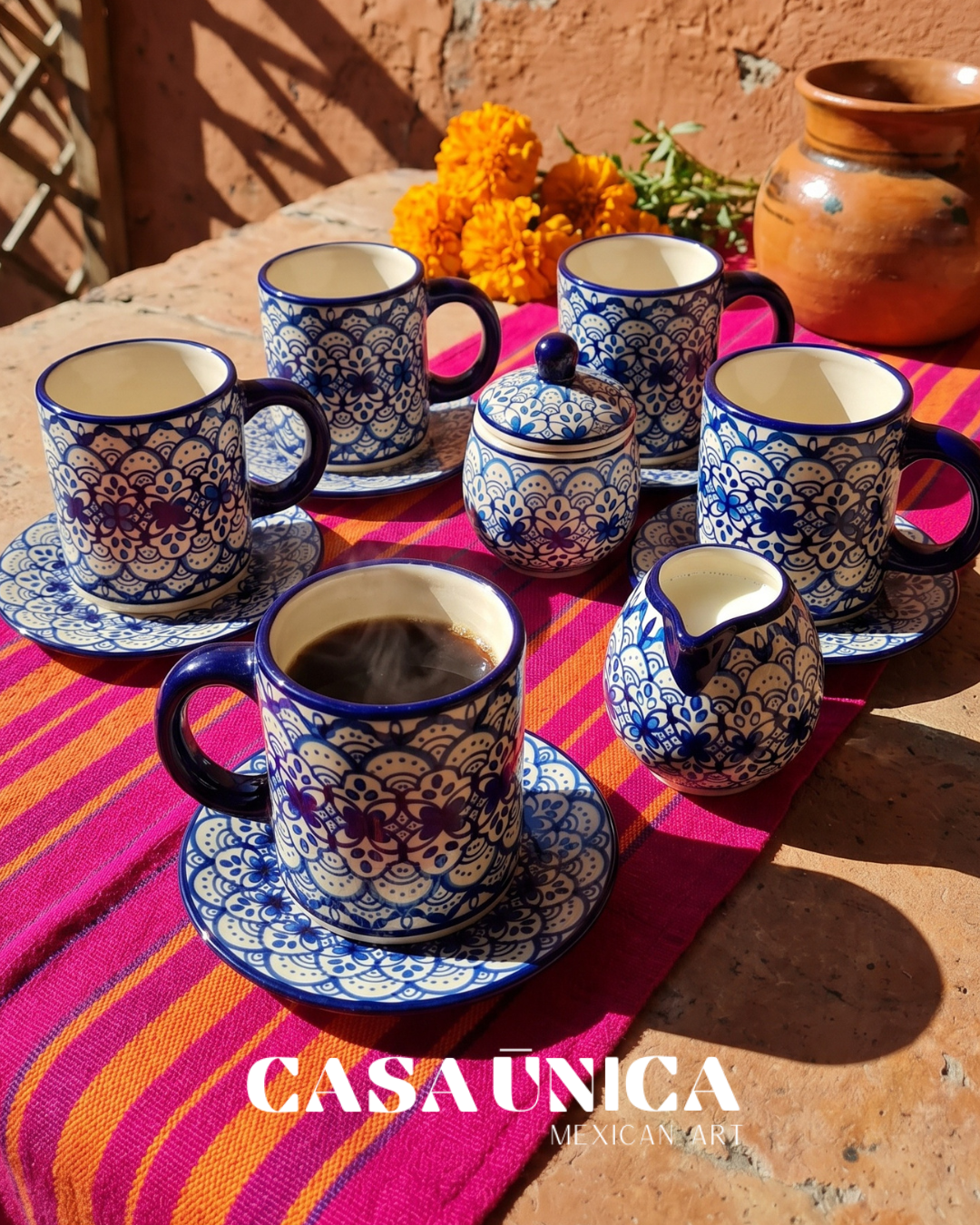 Talavera Blue | Coffee Set