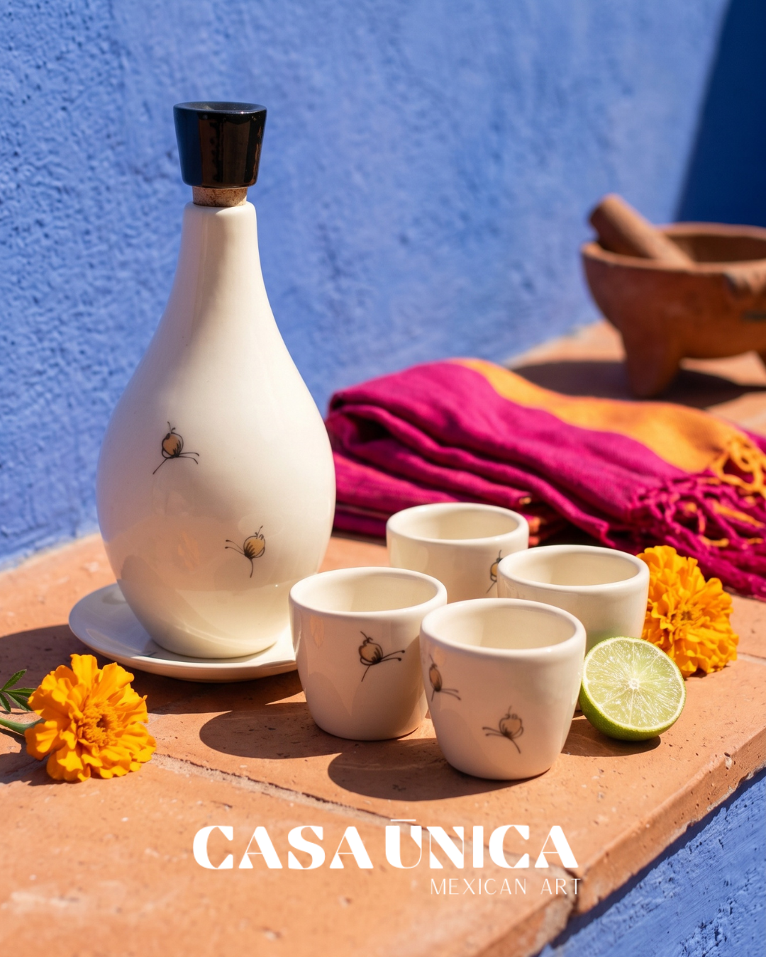 Mariposa Amarilla | Rain Tequila Set