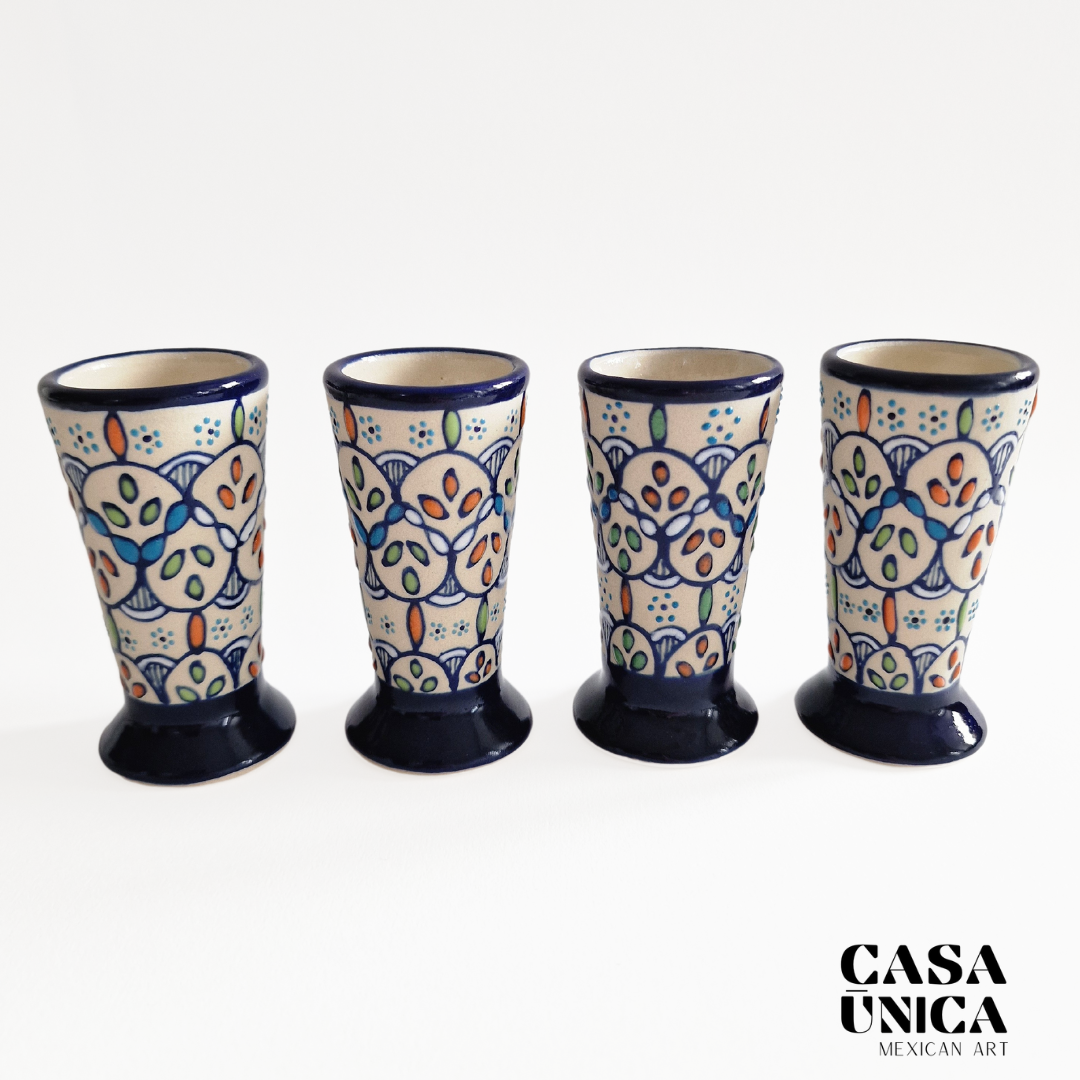 White, Orange & Blue | Sun Tequila Set