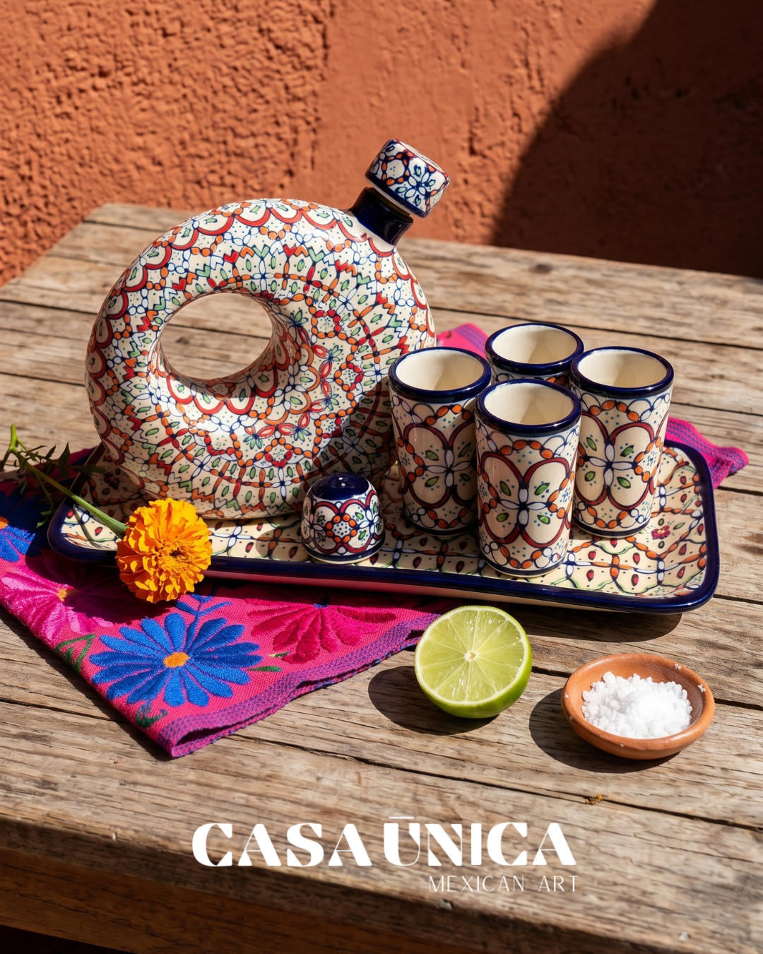 Red & Green | Moon Tequila Set