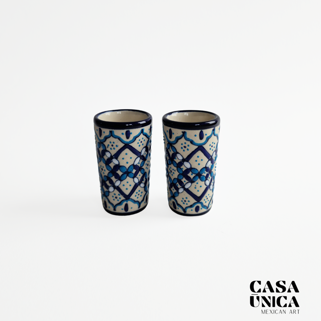 Talavera Blue | Rain Tequila Set