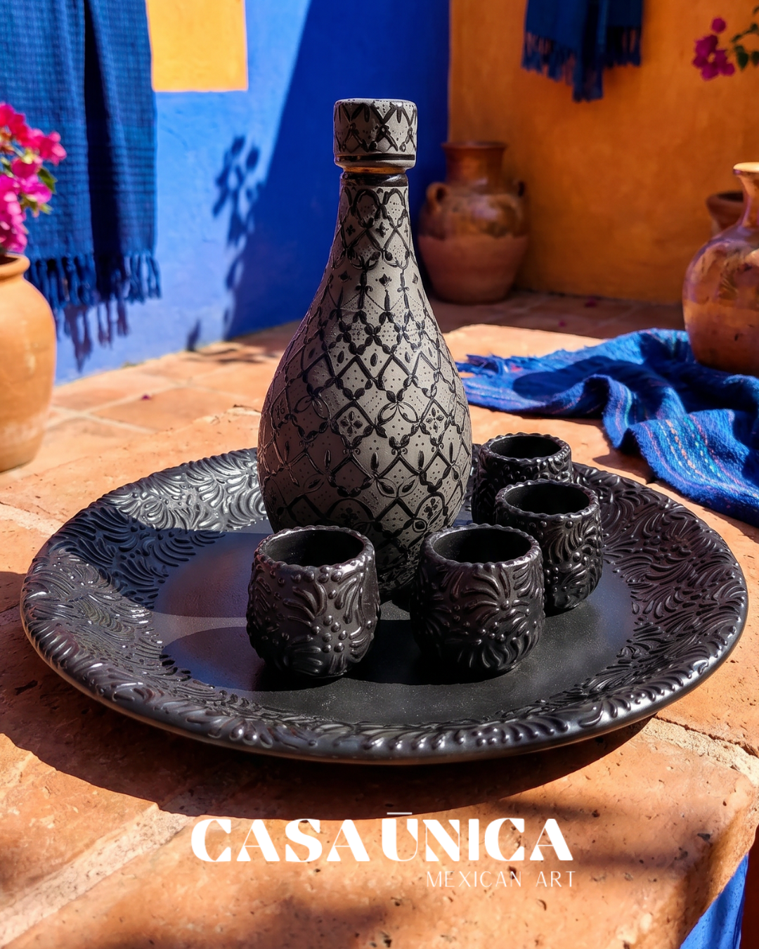 Obsidian Black | Rain Tequila Set