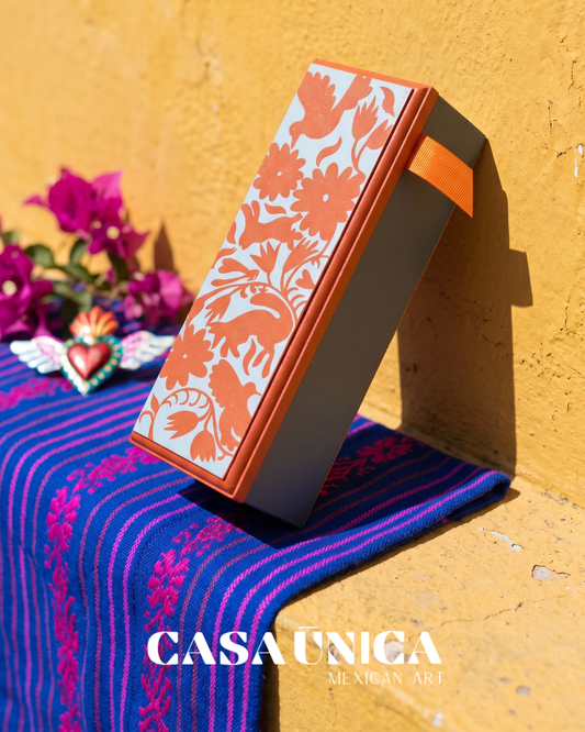 Tenango Pencil Case | Orange