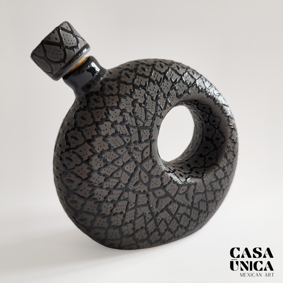 Obsidian Black | Moon Tequila Set (No plate)