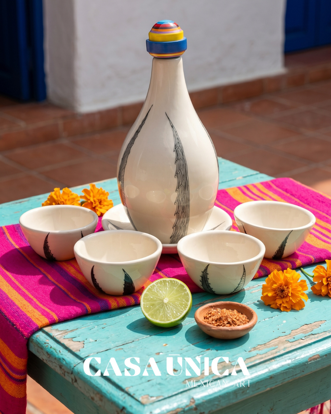 Colorful Agave | Rain Tequila Set