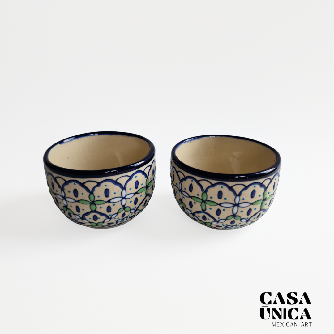 White & Green | Tea Set