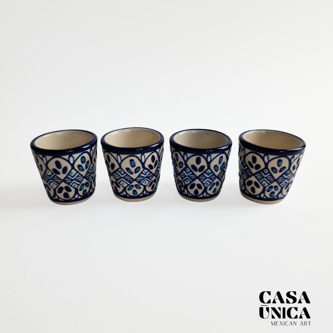 Talavera Blue | Sun Tequila Set