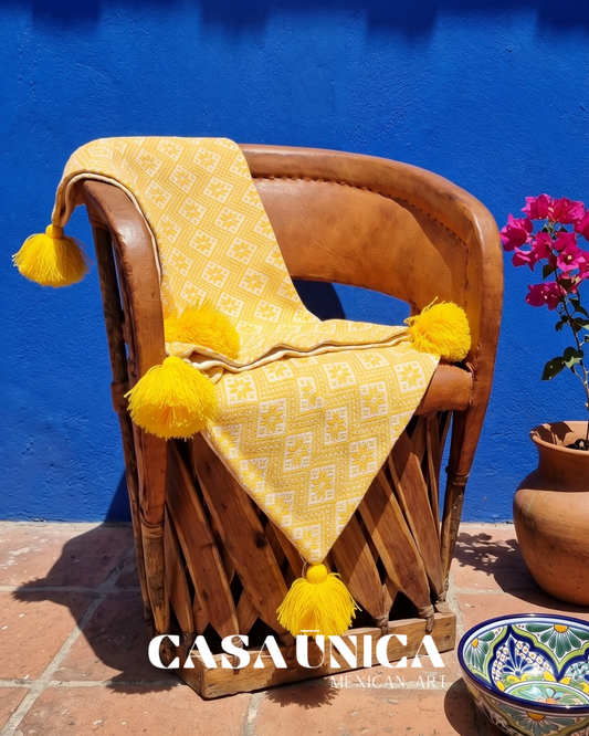 Otomi Pillowcases | Yellow Stars
