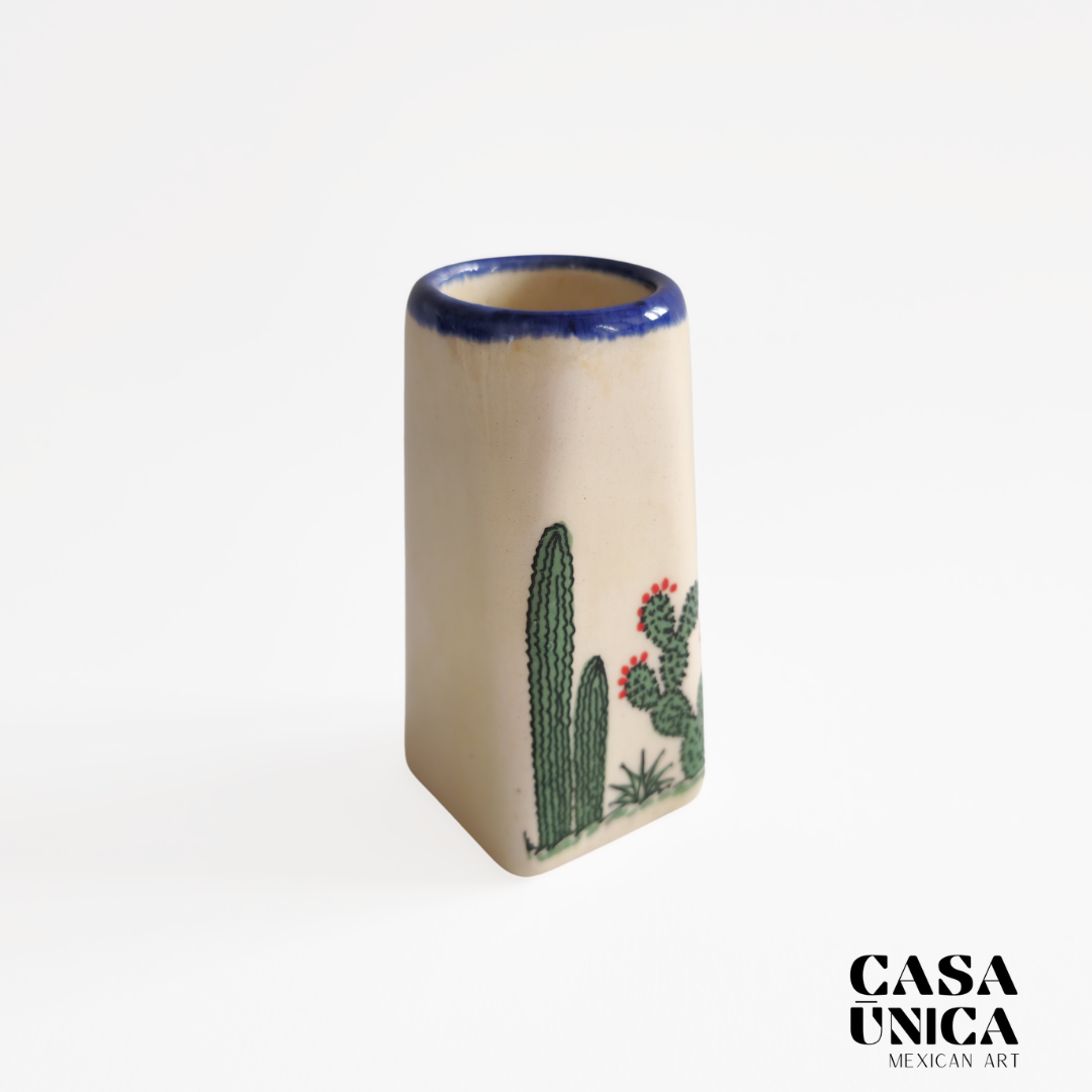 Cactus | Tequila Shot Glasses (Blue)
