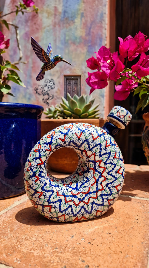 Blue, Green & Orange | Moon Decanter Set