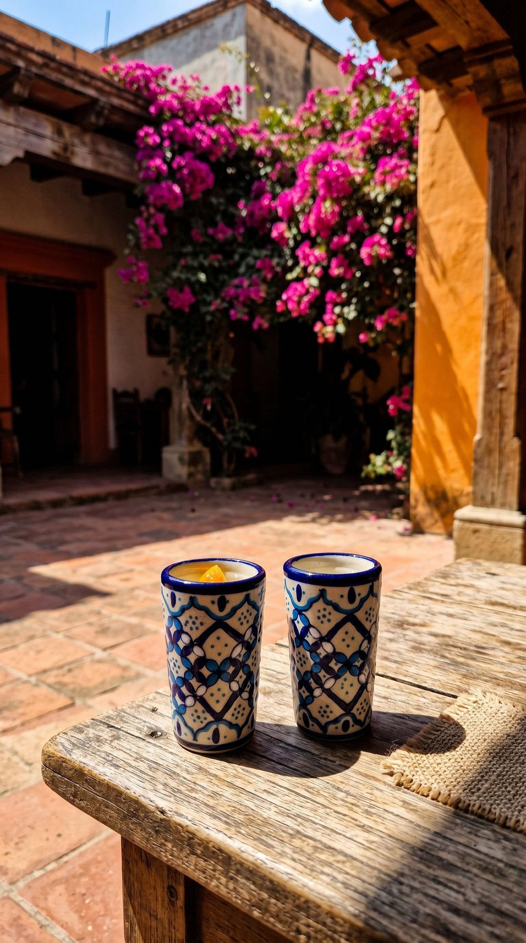 Talavera Blue | Rain Decanter Set