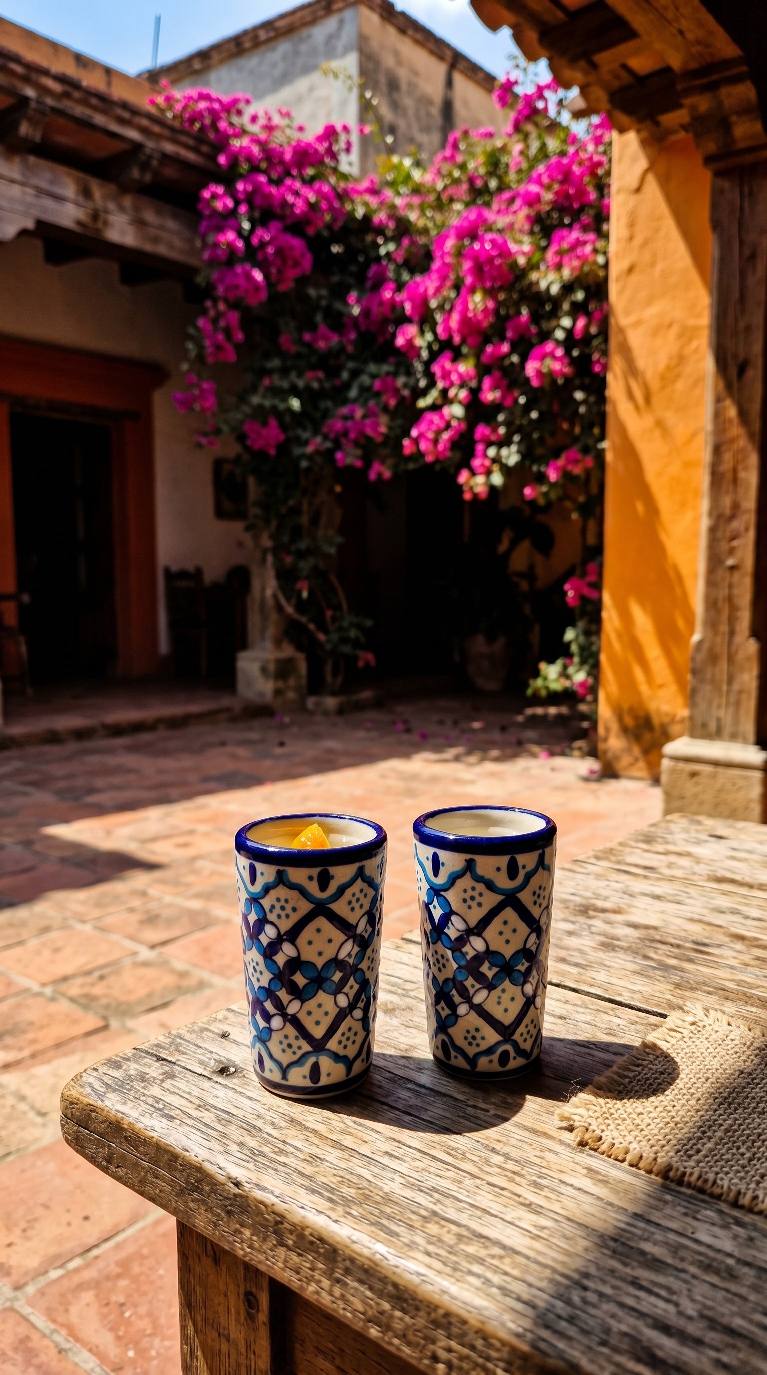 Talavera Blue | Rain Decanter Set