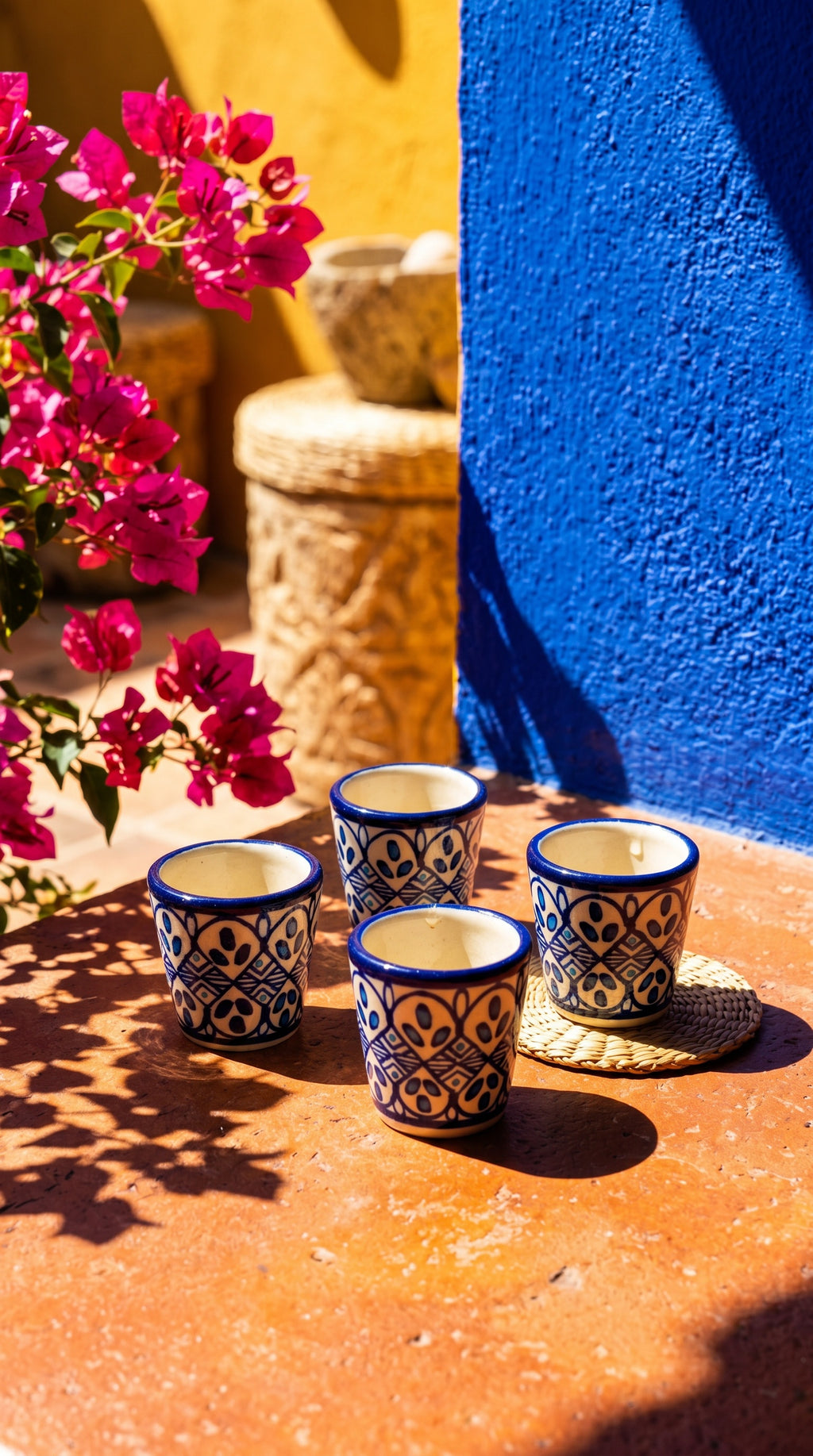 Talavera Blue | Sun Decanter Set