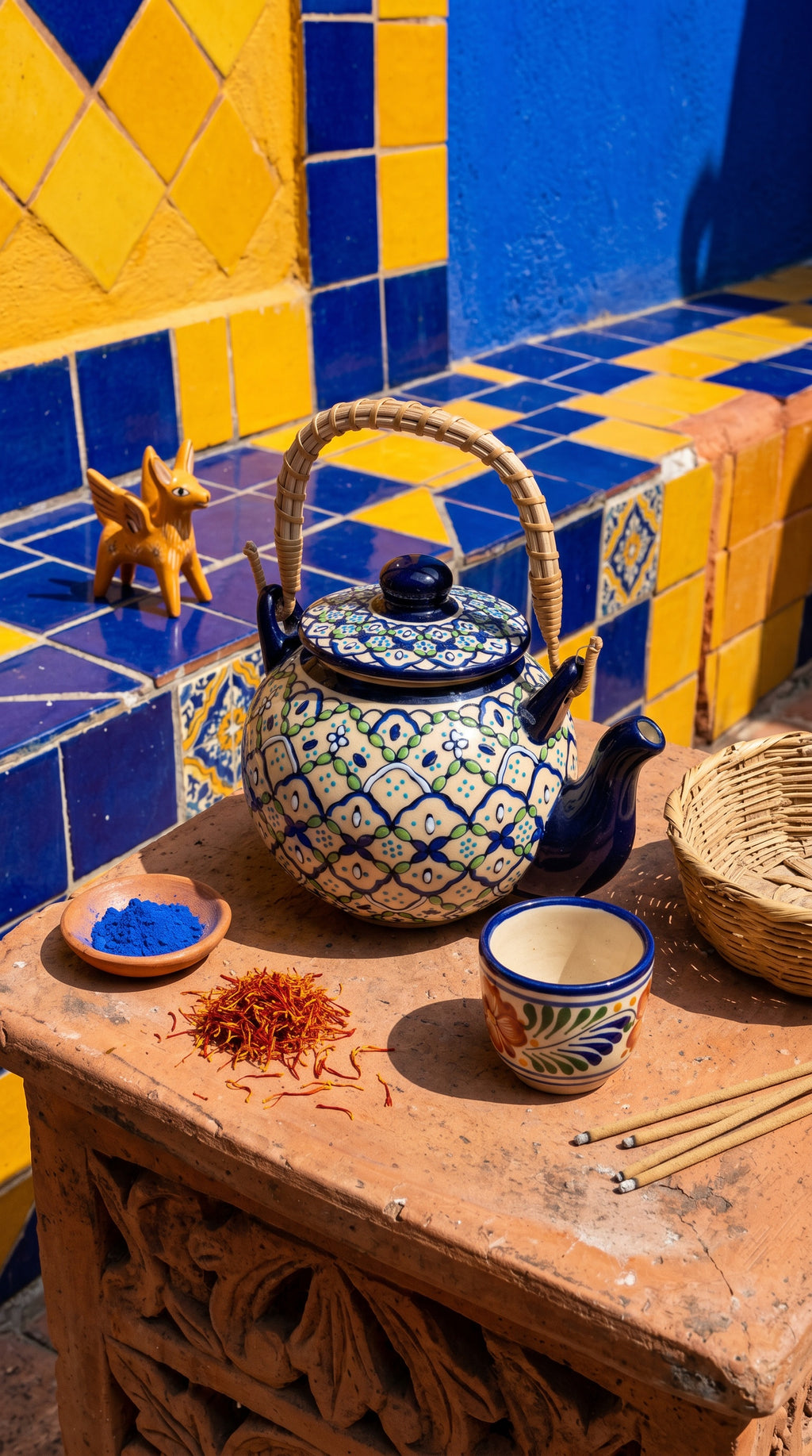 White & Green | Tea Set